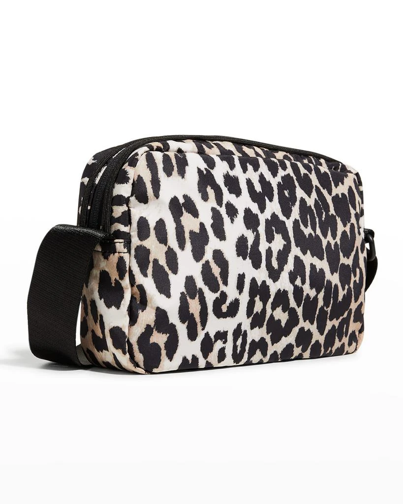 商品Ganni|Cheetah-Print Recycled Fabric Crossbody Bag,价格¥435,第5张图片详细描述