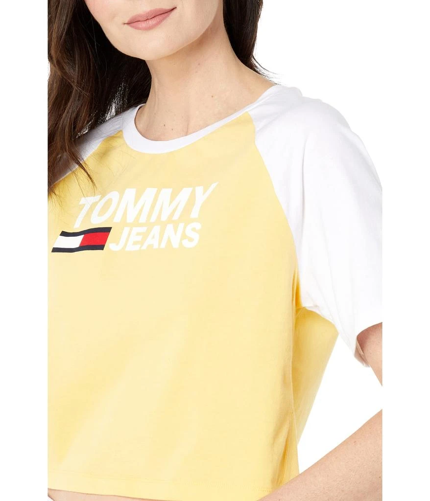 商品Tommy Jeans|Fuse Logo Baseball Tee,价格¥197,第3张图片详细描述