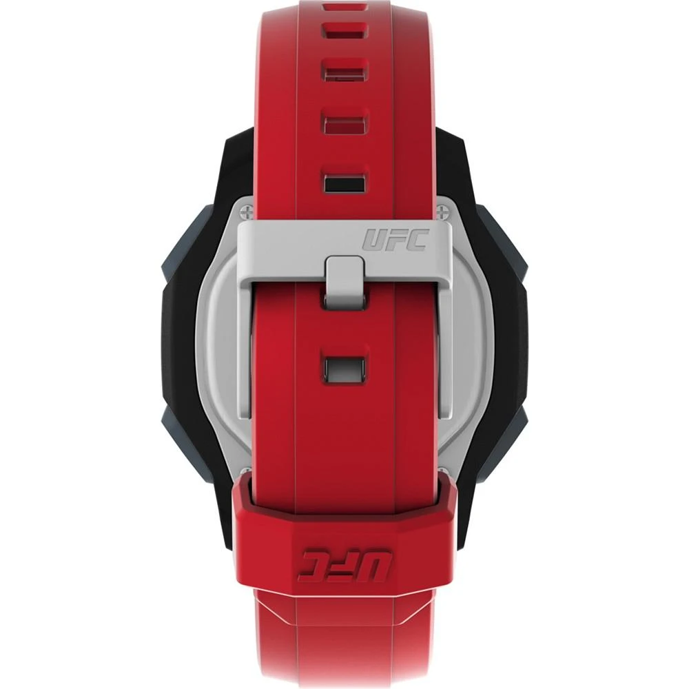 商品Timex|UFC Men's Spark Digital Red Polyurethane Strap Heart Rate Watch  46mm,价格¥599,第4张图片详细描述