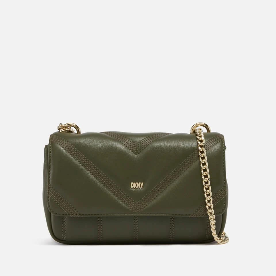 商品DKNY|DKNY Becca Medium Leather Shoulder Bag,价格¥1094,第1张图片