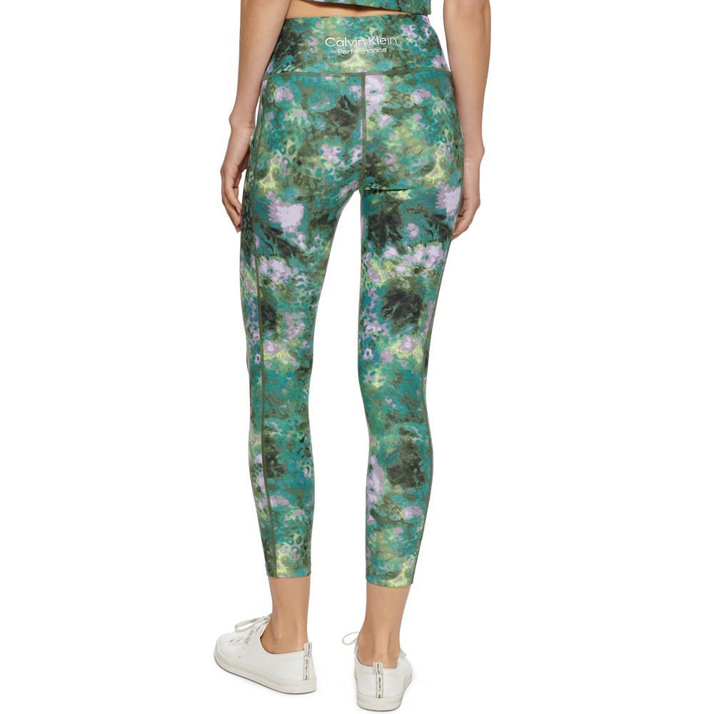 商品Calvin Klein|Printed High-Waist 7/8 Length Leggings,价格¥223,第4张图片详细描述