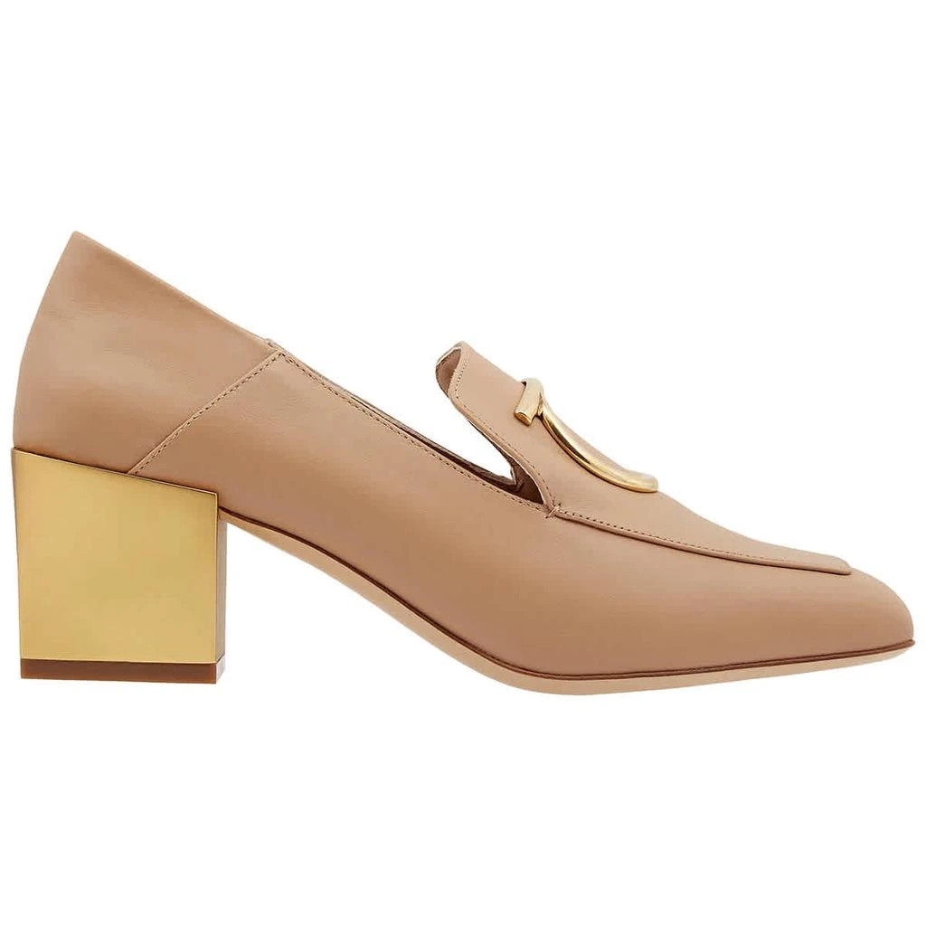 商品Salvatore Ferragamo|Salvatore Ferragamo Lana 55 Mirror Heel Loafers, Brand Size 5 D,价格¥2205,第1张图片