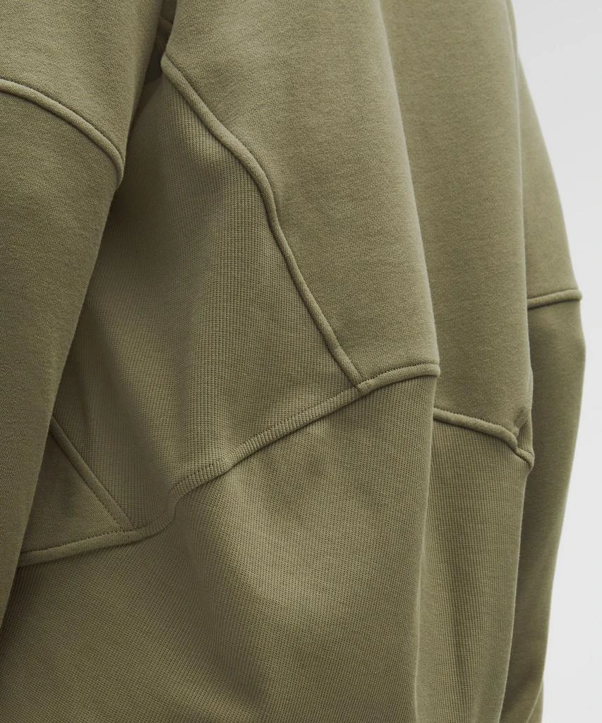 Scuba Oversized Funnel-Neck Half Zip *Long 商品