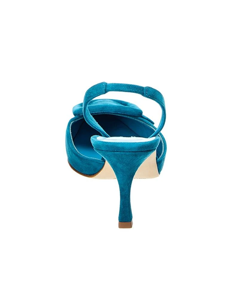 商品Manolo Blahnik|Manolo Blahnik Maysli 70 Suede Slingback Pump,价格¥4720,第3张图片详细描述