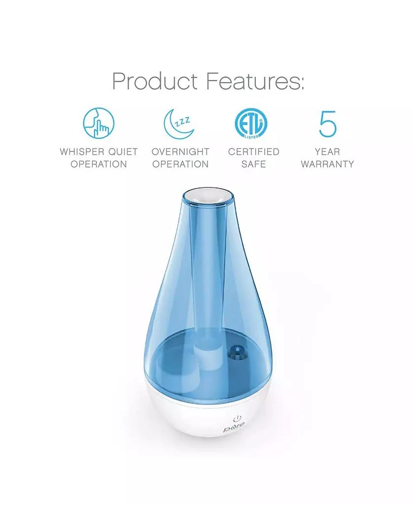 MistAire Studio Ultrasonic Cool Mist Humidifier 商品