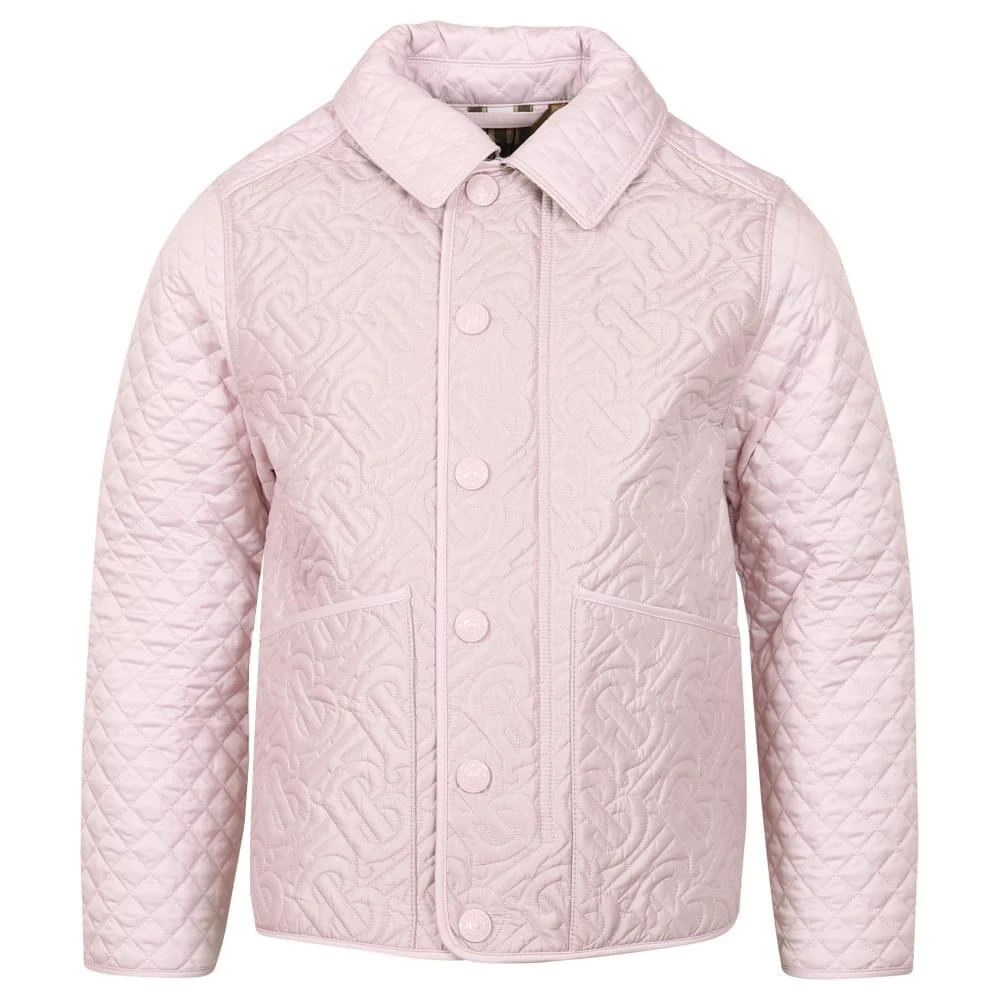 商品Burberry|Pink Giaden Quilted Jacket,价格¥2558,第1张图片