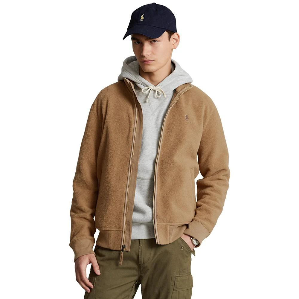 商品Ralph Lauren|Men's Brushed Fleece Jacket,价格¥1136,第1张图片