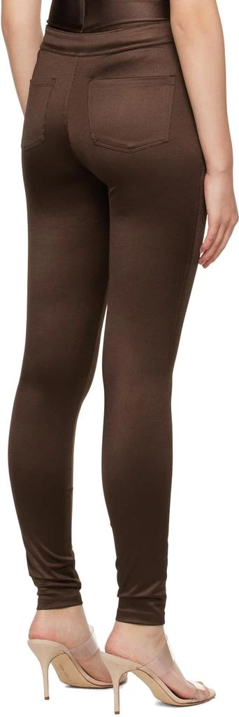 商品SKIMS|Brown Disco Trousers,价格¥774,第3张图片详细描述