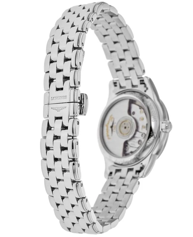 商品Longines|Longines Flagship Automatic Mother of Pearl Diamond Dial  Women's Watch L4.274.4.87.6,价格¥11075,第4张图片详细描述