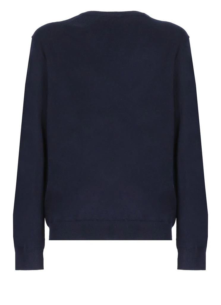 商品Ralph Lauren|Polo Ralph Lauren Logo Embroidered V-Neck Jumper,价格¥1195,第2张图片详细描述