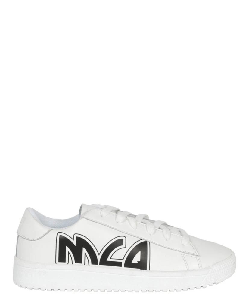 商品Alexander McQueen|Logo Print Low-Top Sneakers,价格¥1438,第1张图片