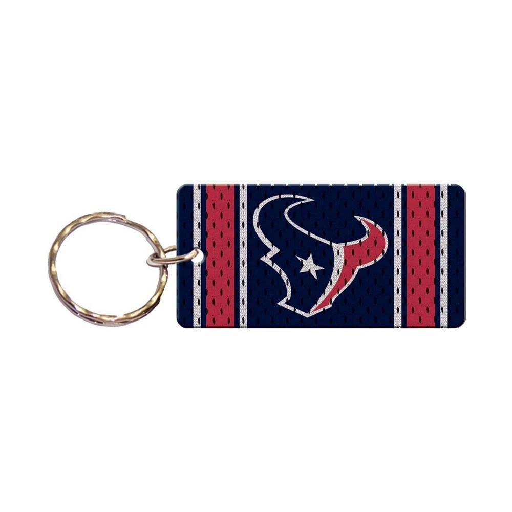 商品Stockdale|Multi Houston Texans Jersey Printed Acrylic Team Color Logo Keychain,价格¥45,第1张图片