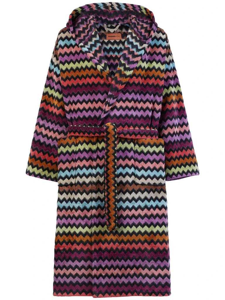 商品Missoni|Warner Hooded Bathrobe,价格¥2638,第1张图片