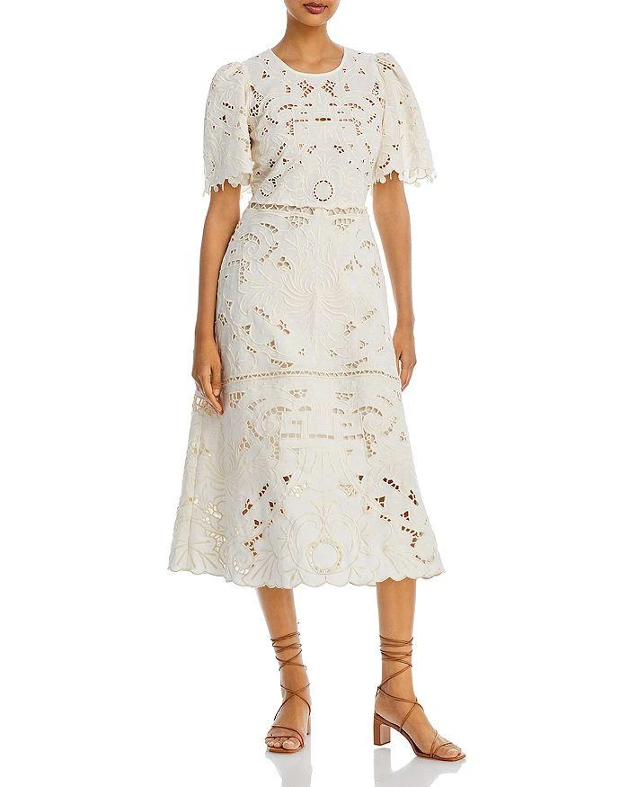 商品Sea|Blaire Organic Cotton Midi Dress,价格¥2451,第1张图片详细描述