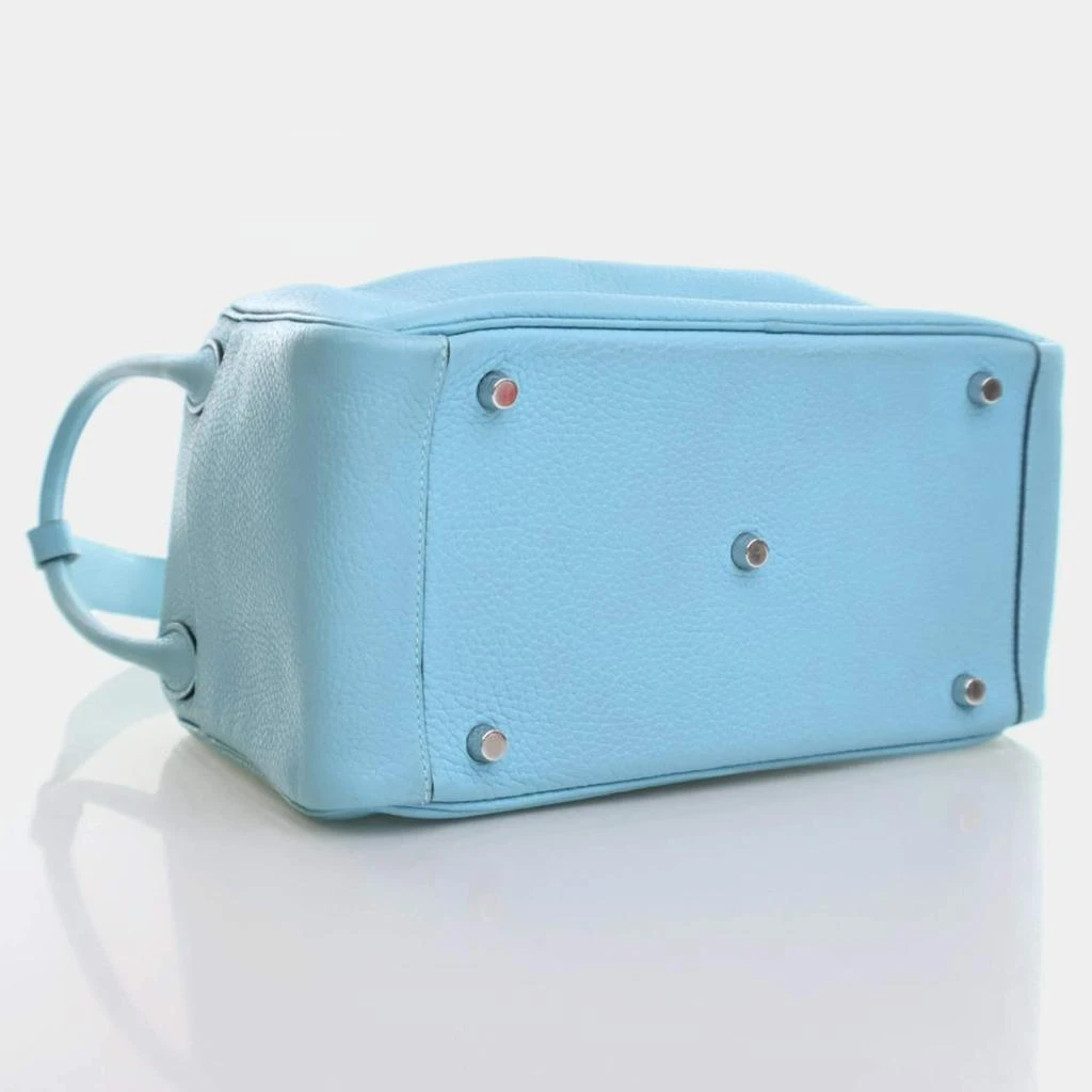 商品[二手商品] Hermes|Hermes Lindy 30 Blue Clemence Leather Shoulder Bag,价格¥33094,第5张图片详细描述
