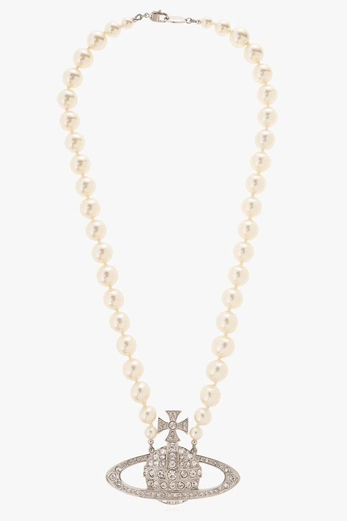 商品Vivienne Westwood|Vivienne Westwood Orb-Charm Embellished Necklace,价格¥1889,第1张图片