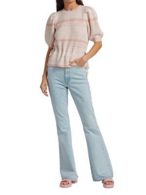 Self-Tie Crochet Sweater商品第7张图片规格展示