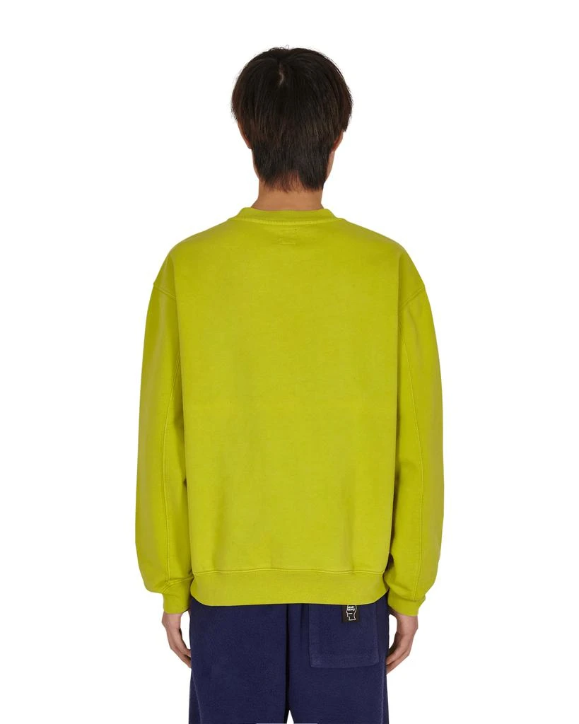 商品Brain Dead|Relaxed Cat Crewneck Sweatshirt Green,价格¥541,第3张图片详细描述