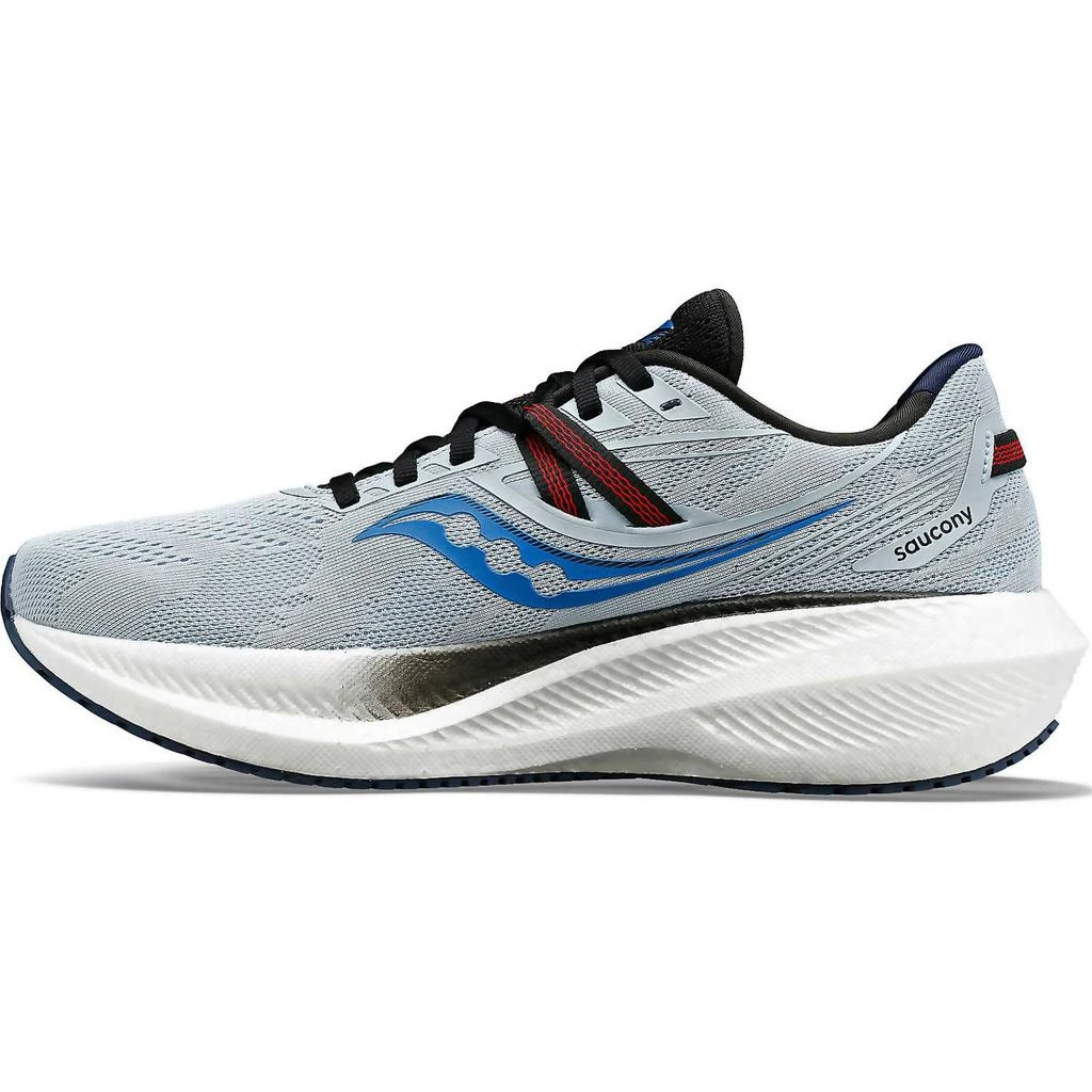 商品Saucony|Men's Triumph 20 Running Shoes - Medium Width In Vapor/black,价格¥834,第3张图片详细描述