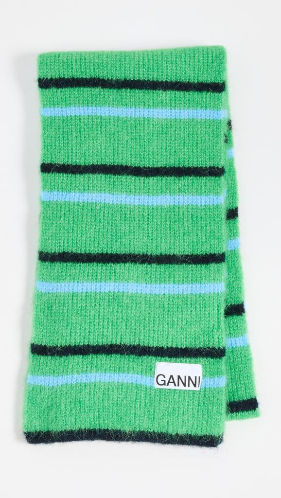 商品Ganni|GANNI 柔软羊驼毛围巾,价格¥685,第7张图片详细描述