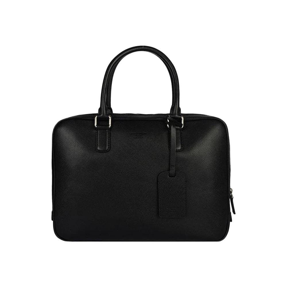 商品[国内直发] Giorgio Armani|GIORGIO ARMANI 黑色男士公文包 Y2P066-YB52J-80001,价格¥6523,第1张图片