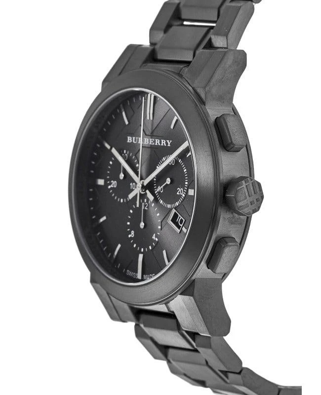 商品[二手商品] Burberry|Burberry Men's Swiss Chronograph Gray Ion Steel 42mm Men's Watch BU9354-PO,价格¥1993,第2张图片详细描述