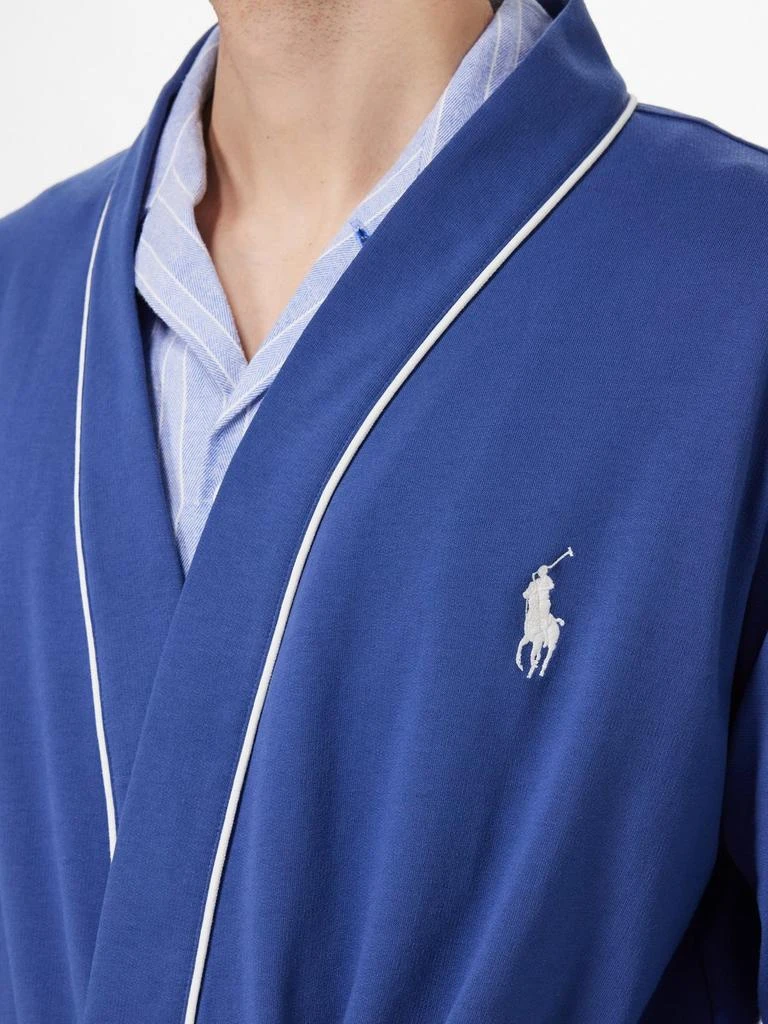 商品Ralph Lauren|Logo-embroidered cotton-blend jersey robe,价格¥307,第3张图片详细描述