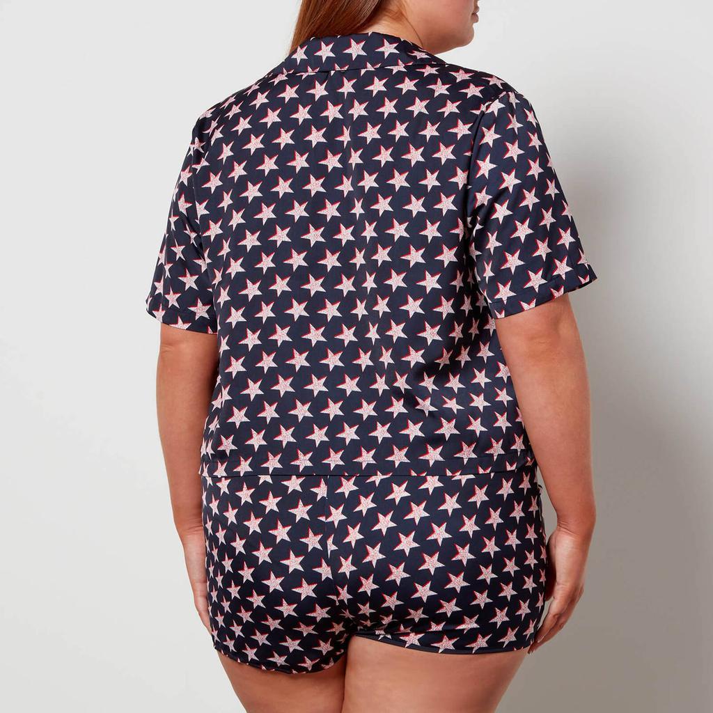 商品Tommy Hilfiger|Tommy Hilfiger Women's Star Lace PJ Shirt Curve - Offset Star,价格¥194,第4张图片详细描述
