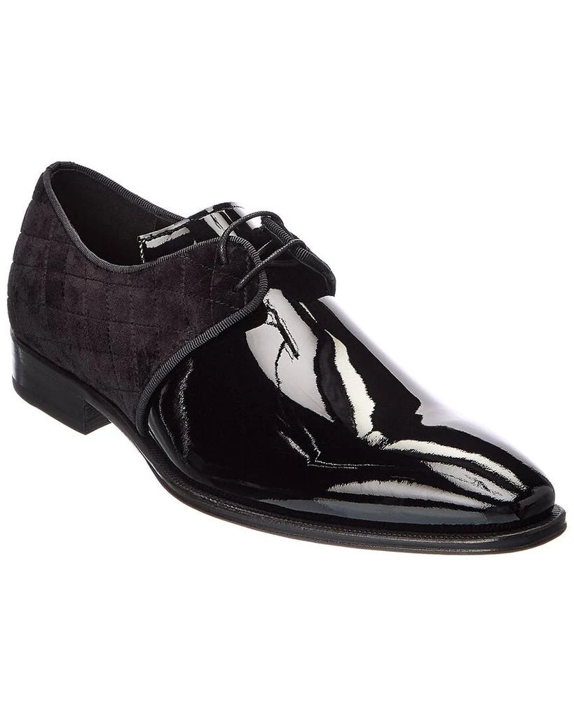 商品Mezlan|Mezlan Patent & Velvet Oxford,价格¥1109,第1张图片