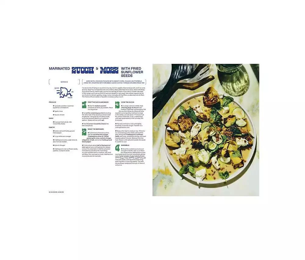 商品Barnes & Noble|More Is More- Get Loose in the Kitchen- A Cookbook by Molly Baz,价格¥260,第3张图片详细描述
