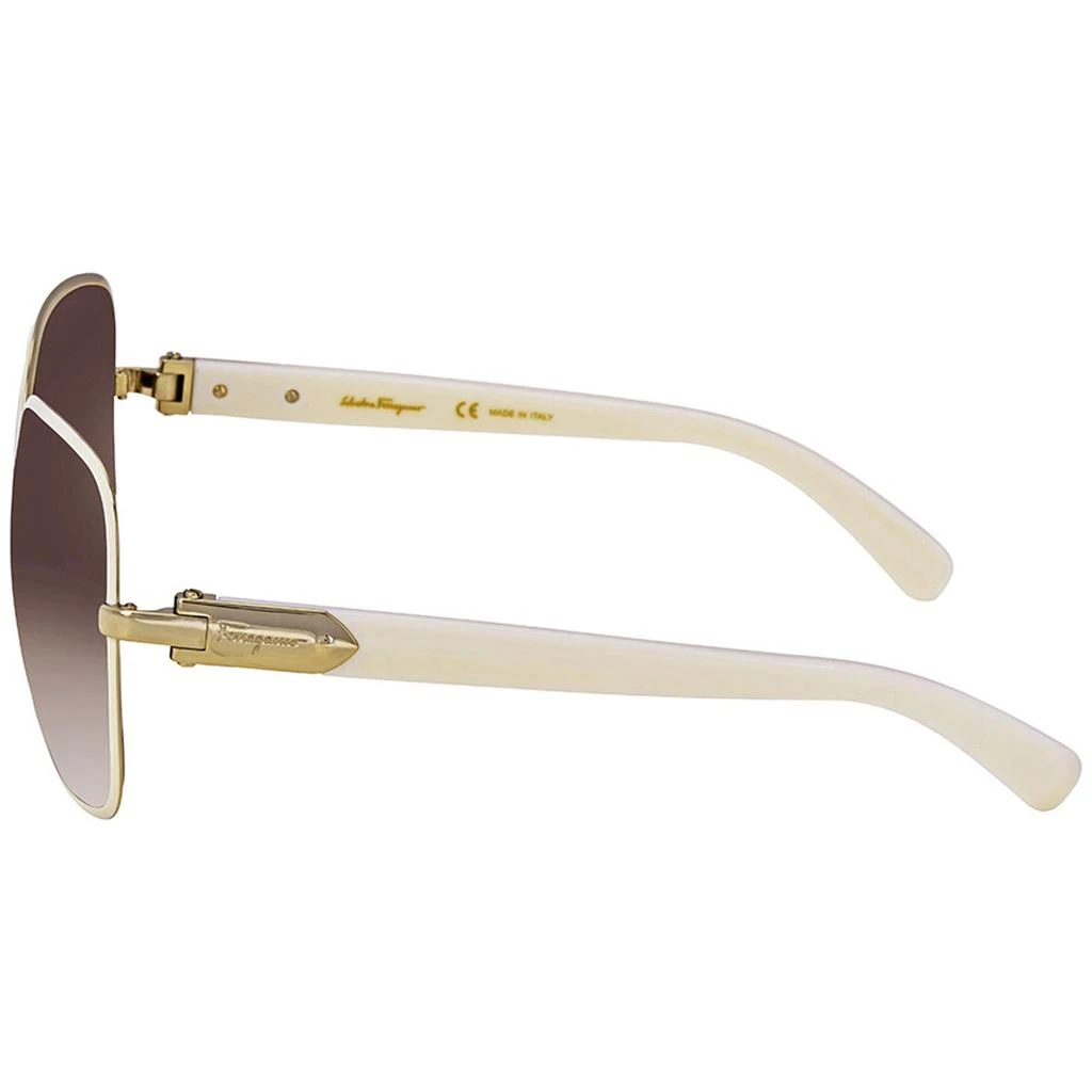 商品Salvatore Ferragamo|Salvatore Ferragamo Women's Sunglasses - Brown Lens Butterfly Frame | SF150S 721,价格¥499,第3张图片详细描述