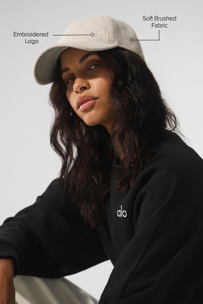 Alo Yoga キャップ Cream Heather 新品未使用タグ付き 3dde384b-1c71-3e57-ac12-