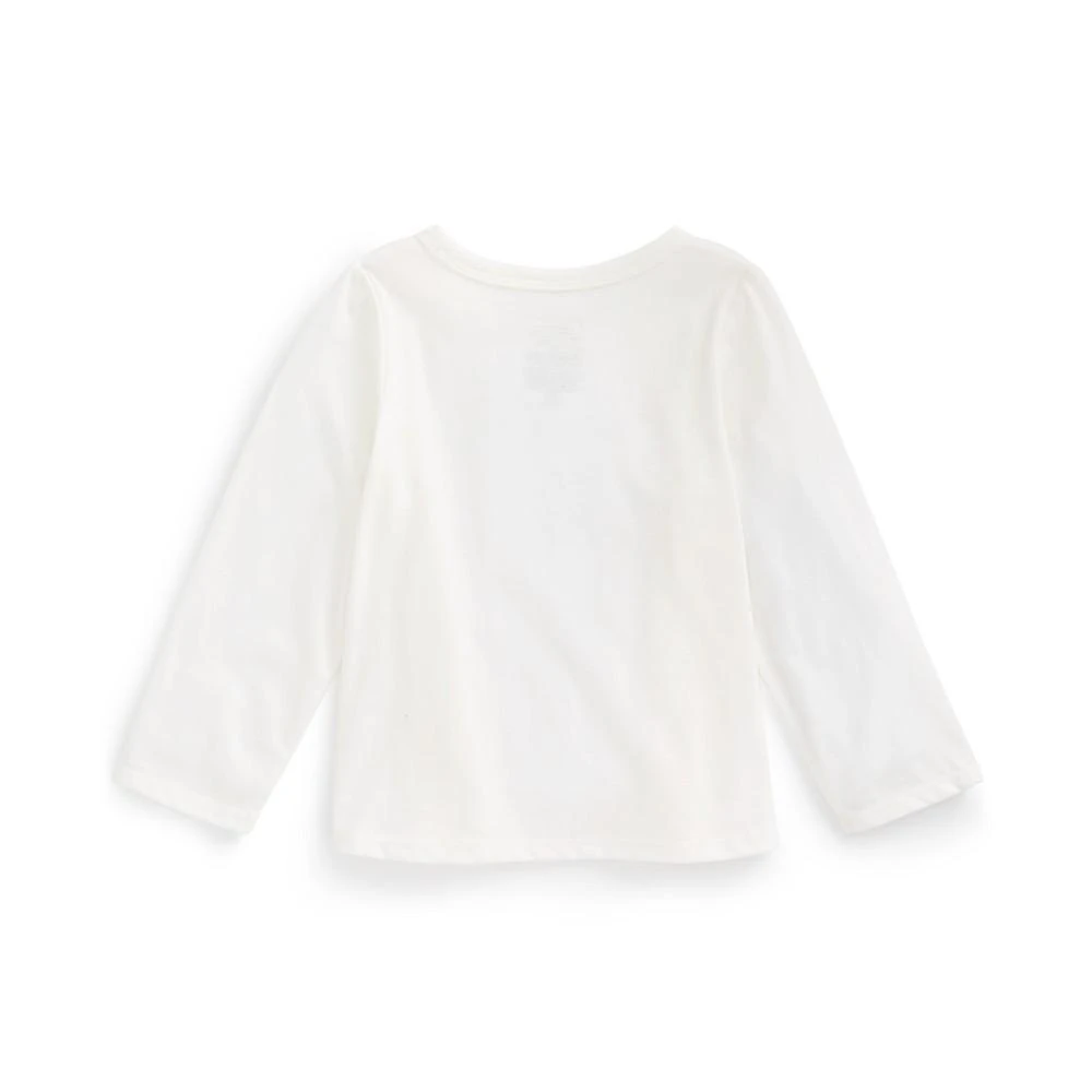 商品First Impressions|Baby Girls Bear Hugs T-Shirt, Created for Macy's,价格¥37,第2张图片详细描述