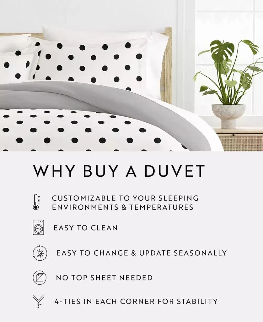 商品IENJOY HOME|Utra Soft Reversible 3-Pc. Duvet Cover Set,价格¥285,第3张图片详细描述