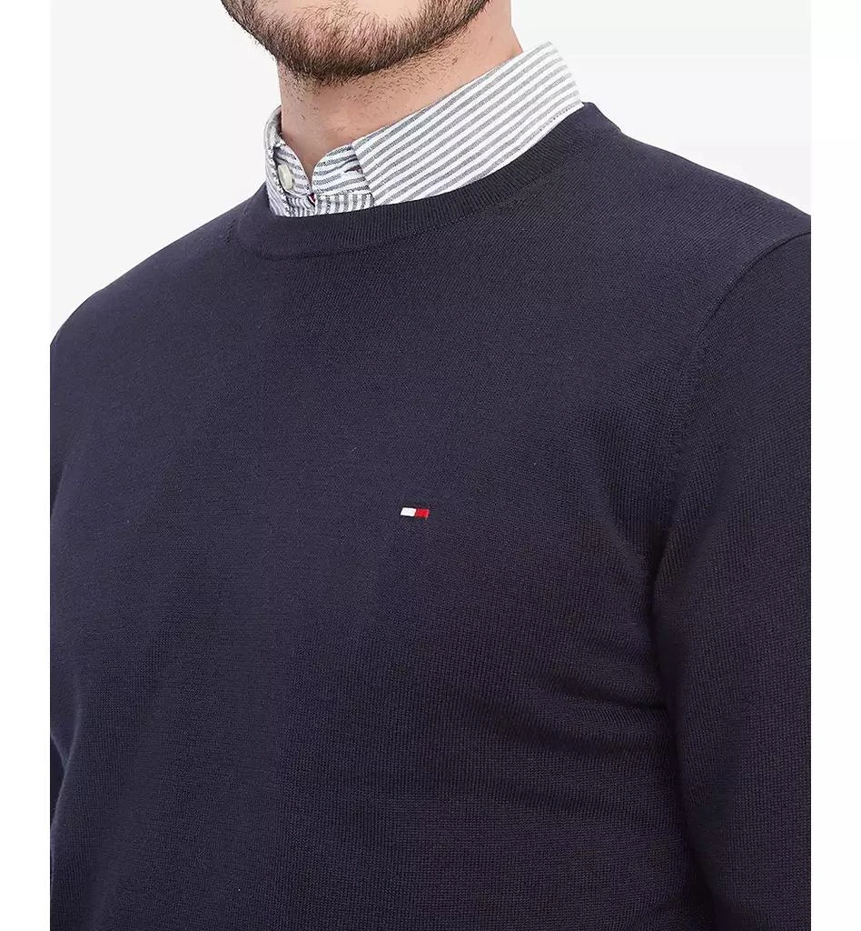 商品Tommy Hilfiger|纯棉圆领针织衫,价格¥470,第3张图片详细描述