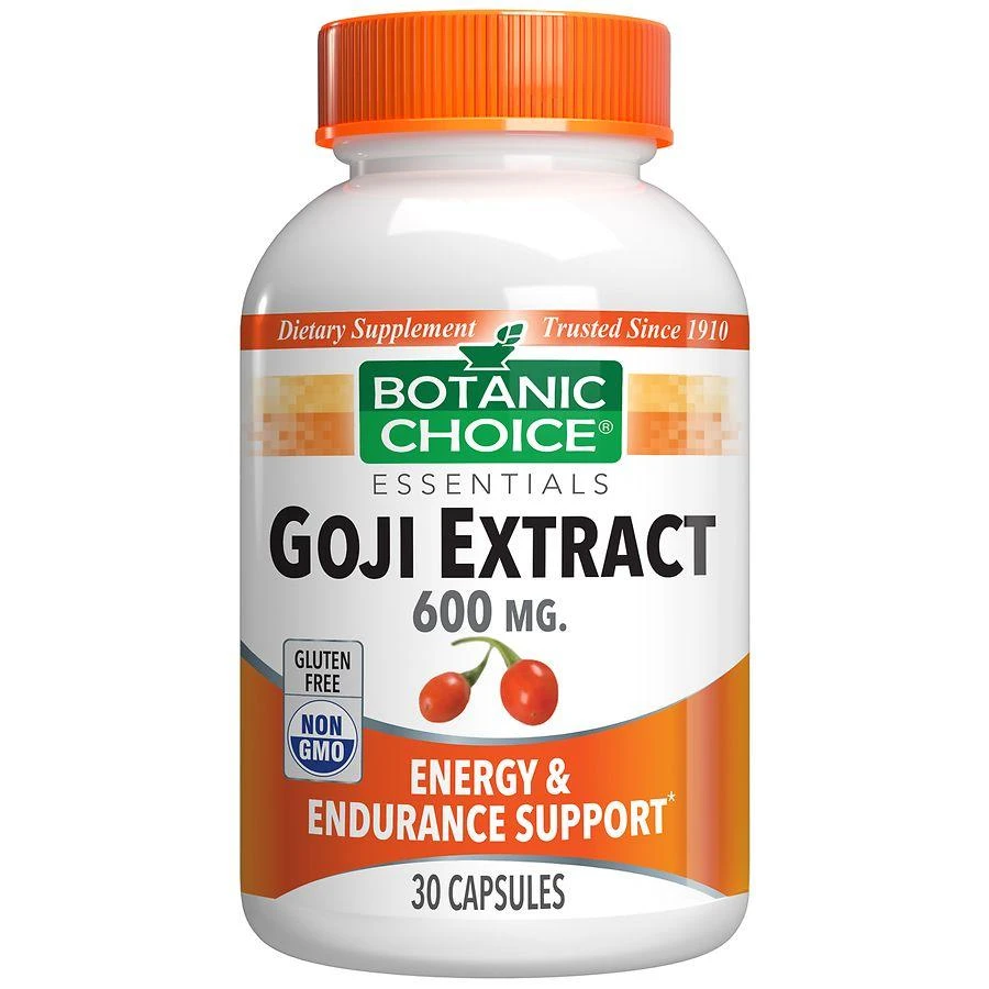 商品Botanic Choice|Goji Extract 600mg,价格¥49,第1张图片