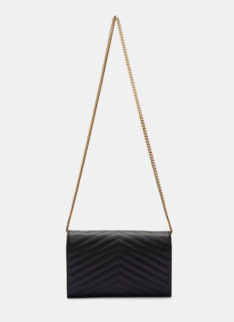商品Yves Saint Laurent|Cassandre Matelassé Chain Wallet,价格¥9152,第3张图片详细描述