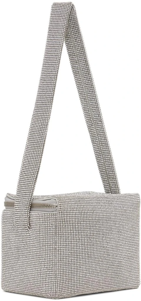 商品Kara|Silver Crystal Mesh Cooler Tote,价格¥1278,第3张图片详细描述
