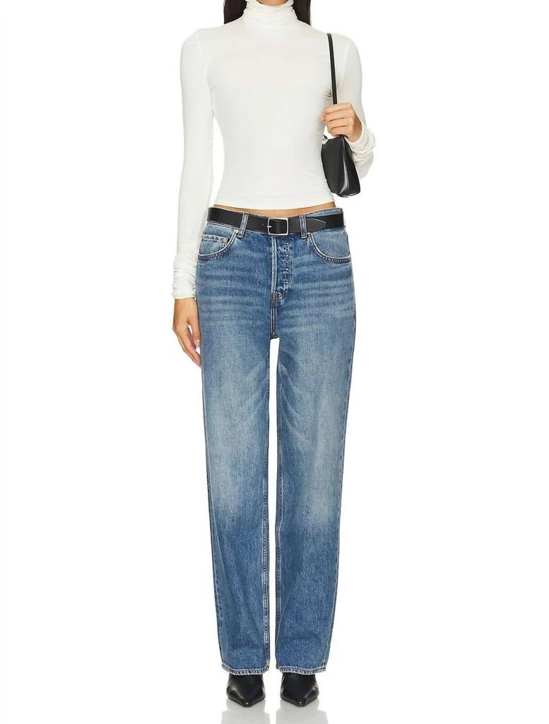 商品GRLFRND|Grlfrnd - BELLA LOW RISE BOYFRIEND JEAN,价格¥1079,第5张图片详细描述