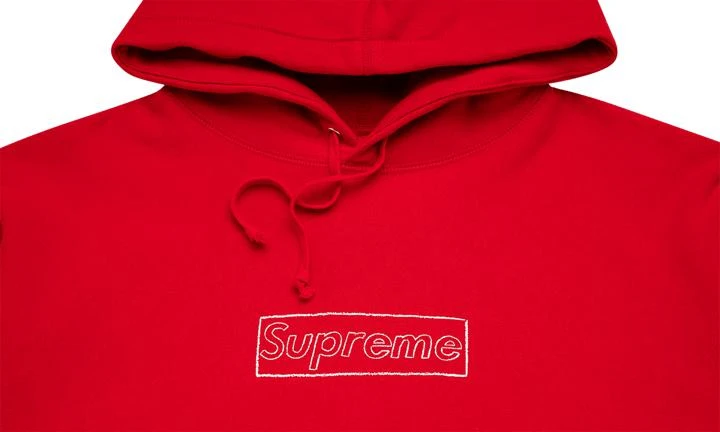 商品Supreme|Supreme Kaws Chalk Logo Hoodie,价格¥3029-¥5295,第3张图片详细描述