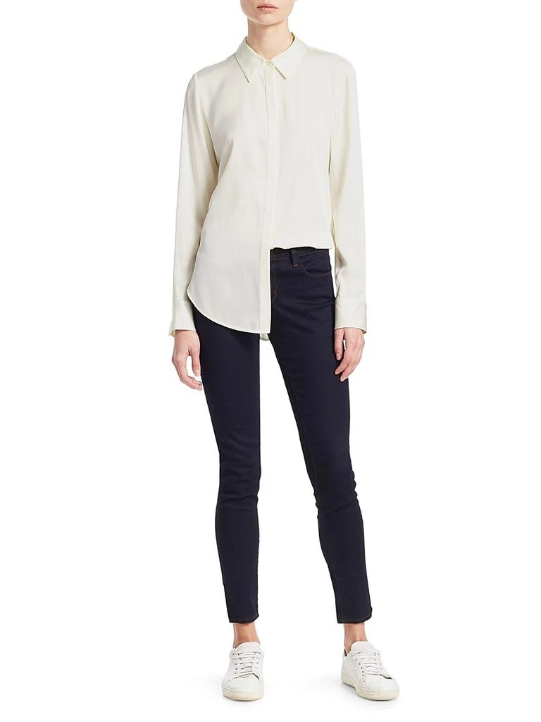商品Theory|Sunaya Silk Blouse,价格¥1812,第2张图片详细描述
