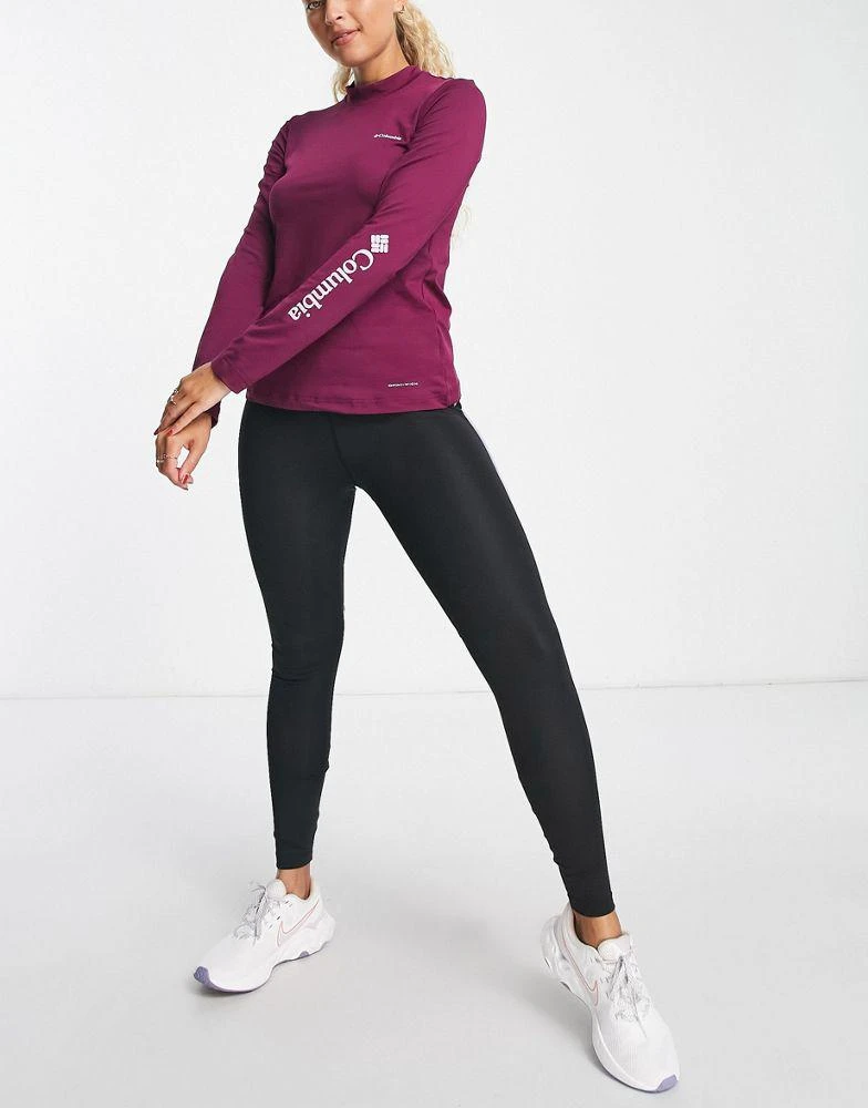 商品Columbia|Columbia Running trail run performance long sleeve top in purple,价格¥285,第4张图片详细描述