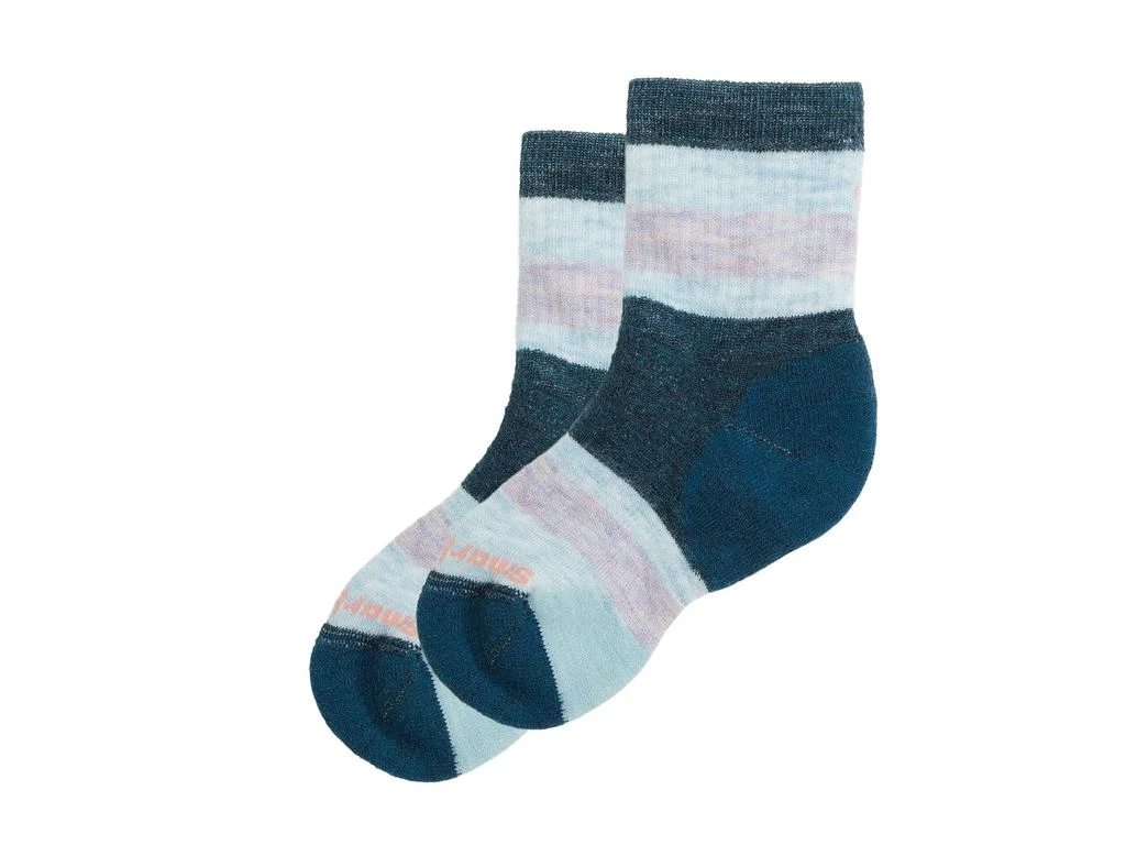 商品SmartWool|Smartwool Kids Hike Full Cushion Striped Crew (Toddler/Little Kid/Big Kid),价格¥137,第1张图片