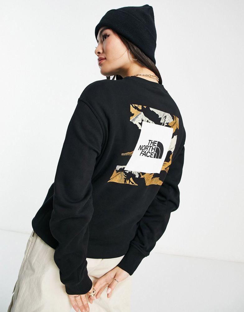 The North Face Coordinates back print sweatshirt in black商品第1张图片规格展示