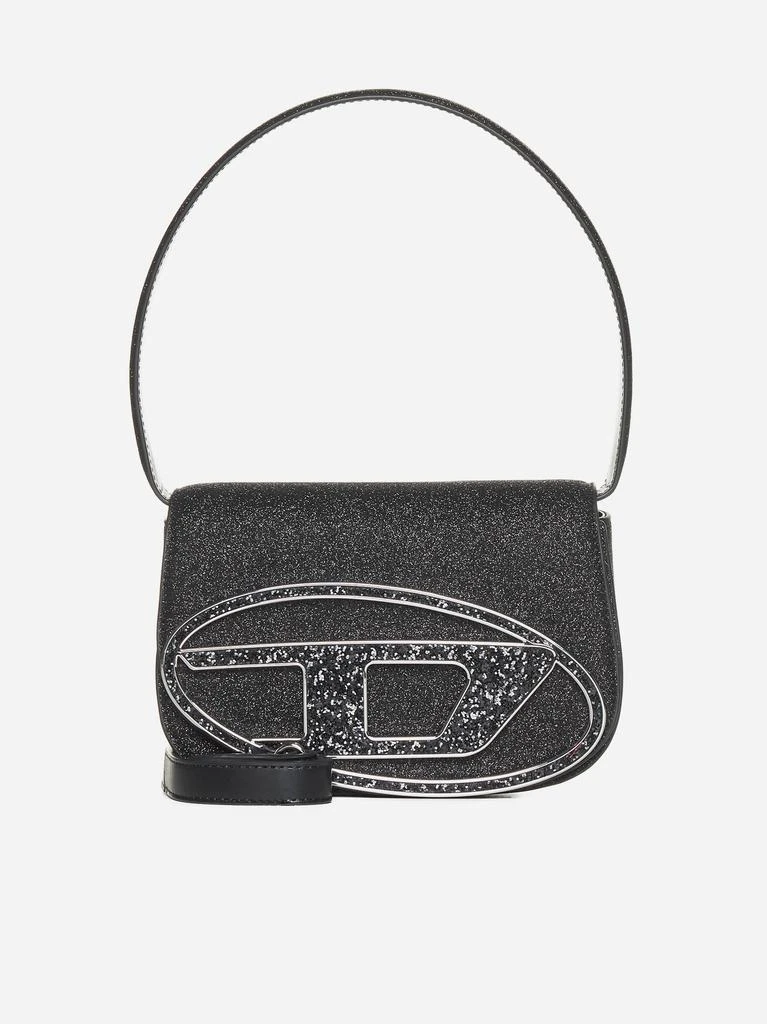 商品Diesel|1DR glitter leather shoulder bag,价格¥3921,第1张图片