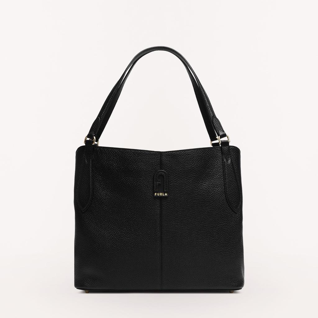 商品Furla|Dafne Medium Hobo Nero,价格¥1226,第1张图片