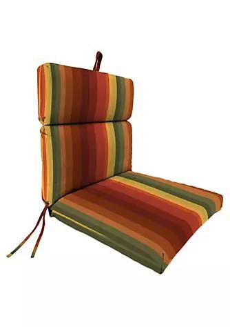 商品Jordan|Jordan 9502PK1-5134D 22 x 44 x 4 in. Outdoor Chair Cushion in Islip Cayenne,价格¥360,第1张图片