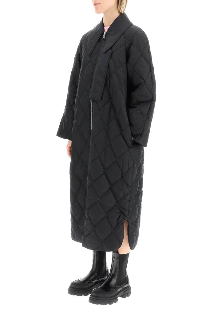 Ganni quilted ripstop coat商品第4张图片规格展示
