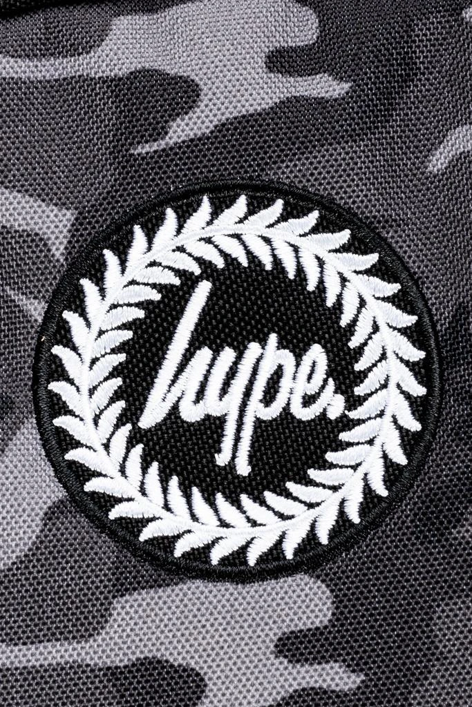 商品HYPE BAGS|HYPE BLACK & GREY MONO CAMO MAXI LUNCHBOX,价格¥92,第4张图片详细描述