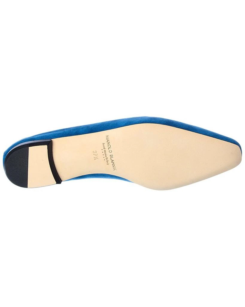 商品Manolo Blahnik|Manolo Blahnik Pitaneta Suede Loafer,价格¥3189,第4张图片详细描述